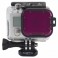 FILTRE MAGENTA POUR GOPRO 3, 3+ ET 4